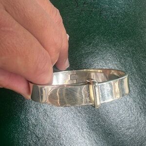 Texco Elegant Silver and Gold Women's Bracelet, vintage